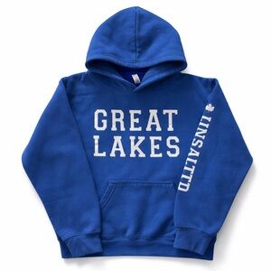 Great Lakes Kids Blue Hoodie - Medium